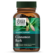 Gaia Herbs Single Herbs Cinnamon Bark Vegetarian Liquid Phyto-Caps