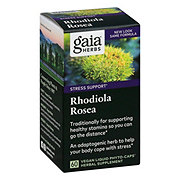 Gaia Herbs Single Herbs Rhodiola Rosea Vegetarian Liquid Phyto-Caps