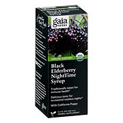 Gaia Herbs RapidRelief Black Elderberry Nighttime Syrup