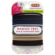H-E-B Damage Free Hair Elastics Assorted Colors