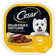 Cesar Grilled Steak & Eggs Wet Dog Food