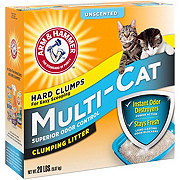 Arm & Hammer Multi-Cat Extra Strength Unscented Clumping Litter