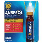 Anbesol Max Strength Oral Pain Reliever Liquid