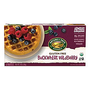 Nature's Path Organic Gluten Free Frozen Waffles - Buckwheat Wildberry