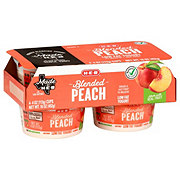 H-E-B Blended Low-Fat Peach Yogurt