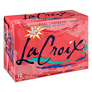 LaCroix Razz-Cranberry Sparkling Water 12 oz Cans
