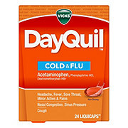 Vicks DayQuil Cold & Flu Multi-Symptom Relief LiquiCaps