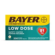 Bayer Low Dose Safety Coated Aspirin Tablets - 81 mg
