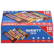 Mars Wrigley  Assorted Full Size Chocolate Candy Bars - Variety Pack