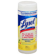 Lysol  Lemon & Lime Blossom Scent Disinfectant Wipes