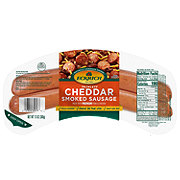 Eckrich Skinless Smoked Sausage - Cheddar