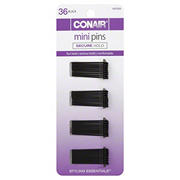 Conair Styling Essentials Black Secure Hold Mini Pins