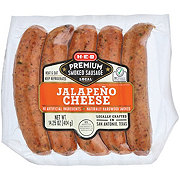 H-E-B Premium Smoked Sausage Links - Jalapeno Cheese