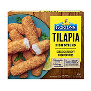 Gorton's Frozen Crunchy Breaded Tilapia Fish Sticks