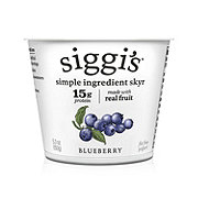 Siggi's 0% Non-Fat Strained Skyr Blueberry Yogurt