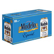 Modelo Especial Mexican Lager Import Beer 12 oz Cans, 18 pk