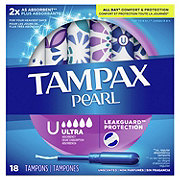 Tampax Pearl Tampons Ultra Absorbency, Unscented