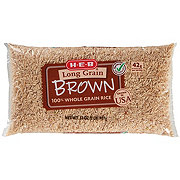 H-E-B Long Grain Brown Rice
