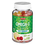 H-E-B Kids Omega-3 Gummy Vitamins