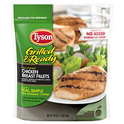 Tyson Grilled & Ready Fully Cooked Frozen Chicken Breast Fillets