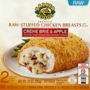Barber Foods Breaded Raw Stuffed Chicken Breasts - Creme Brie & Apple