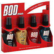 BOD Man Body Spray Set For Men 1.8 oz Bottles