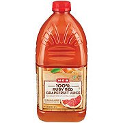 H-E-B 100% Ruby Red Grapefruit Juice