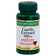 Nature's Bounty Garlic 1000 mg, Odorless Softgels
