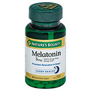 Nature's Bounty Melatonin 5 mg Softgels
