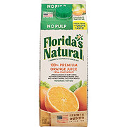 Florida's Natural No Pulp 100% Premium Florida Orange Juice