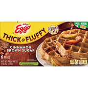 Kellogg's Eggo Thick & Fluffy Frozen Waffles - Cinnamon Brown Sugar