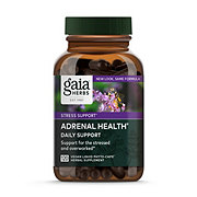 Gaia Herbs SystemSupport Adrenal Health Vegetarian Liquid Phyto-Caps Value Size