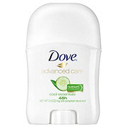 Dove Advanced Care Travel Sized Antiperspirant Deodorant Stick Cool Essentials