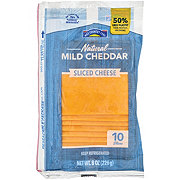 Hill Country Fare Mild Cheddar Sliced Cheese