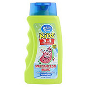 White Rain Kids 3 in 1 Zany Watermelon Shampoo+Conditioner+Body Wash