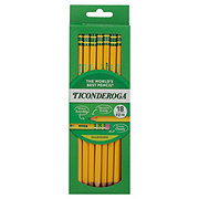 Ticonderoga Pre-Sharpened No.2 Neon Wood-Cased Pencils - Shop Pencils at  H-E-B