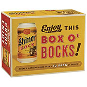 Shiner Bock Beer 12 pk Cans