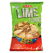 H-E-B Lime-Flavored White Corn Tortilla Chips