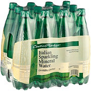 Central Market Italian Sparkling Mineral Water 1 L Bottles