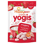 Happy Baby Organics Yogis Snack - Strawberry