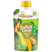 Happy Tot Organics Superfoods Pouch - Pears Mangos Spinach & Chia