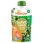 Happy Tot Organics Superfoods Pouch - Pears Green Beans Peas & Chia