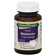 Central Market Vegan Melatonin 1 mg Peppermint Flavor Lozenges