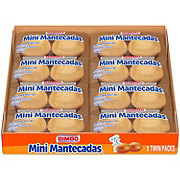 Bimbo Mini Mantecadas Vanilla (Club Pack) Mini Muffins, 8 twin packs