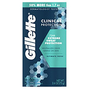 Gillette Clinical Protection Soft Solid Antiperspirant Deodorant - Ultimate Fresh