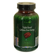 Triple-Boost Caffeine-Free Energy - 267mg of TMG Trimethlyglycine (75  Softgels) by Irwin Naturals at the Vitamin Shoppe