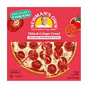Newman's Own Thin & Crispy Crust Frozen Pizza - Uncured Pepperoni