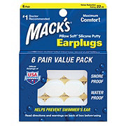 Mack's Pillow Soft Silicone Putty Earplug
