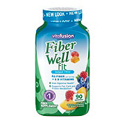 Vitafusion Fiber Well Sugar Free Peach, Raspberry, & Berry Weight Management Gummies