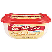 H-E-B Spreadable Salted Sweet Cream Butter with Canola Oil